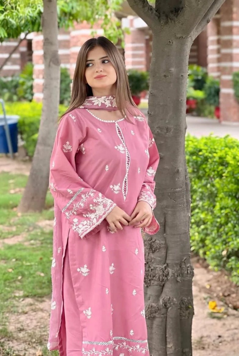 Sunehri Gulabi Dress