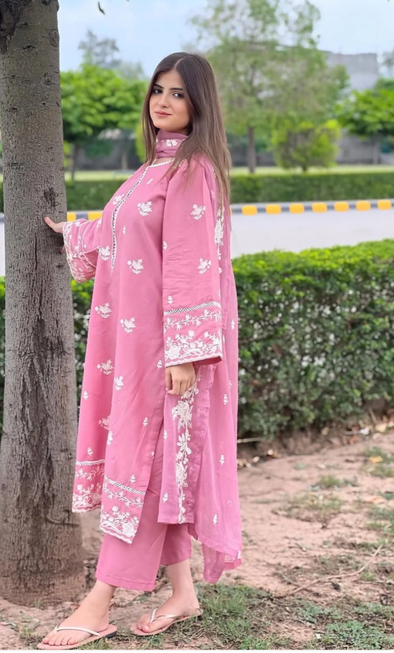 Sunehri Gulabi Dress
