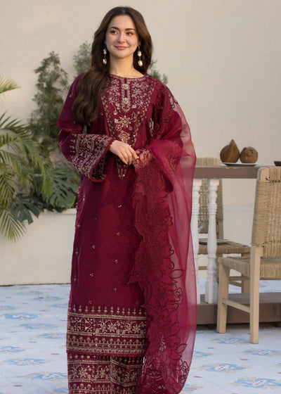 Zareen embroided 3 peice dress