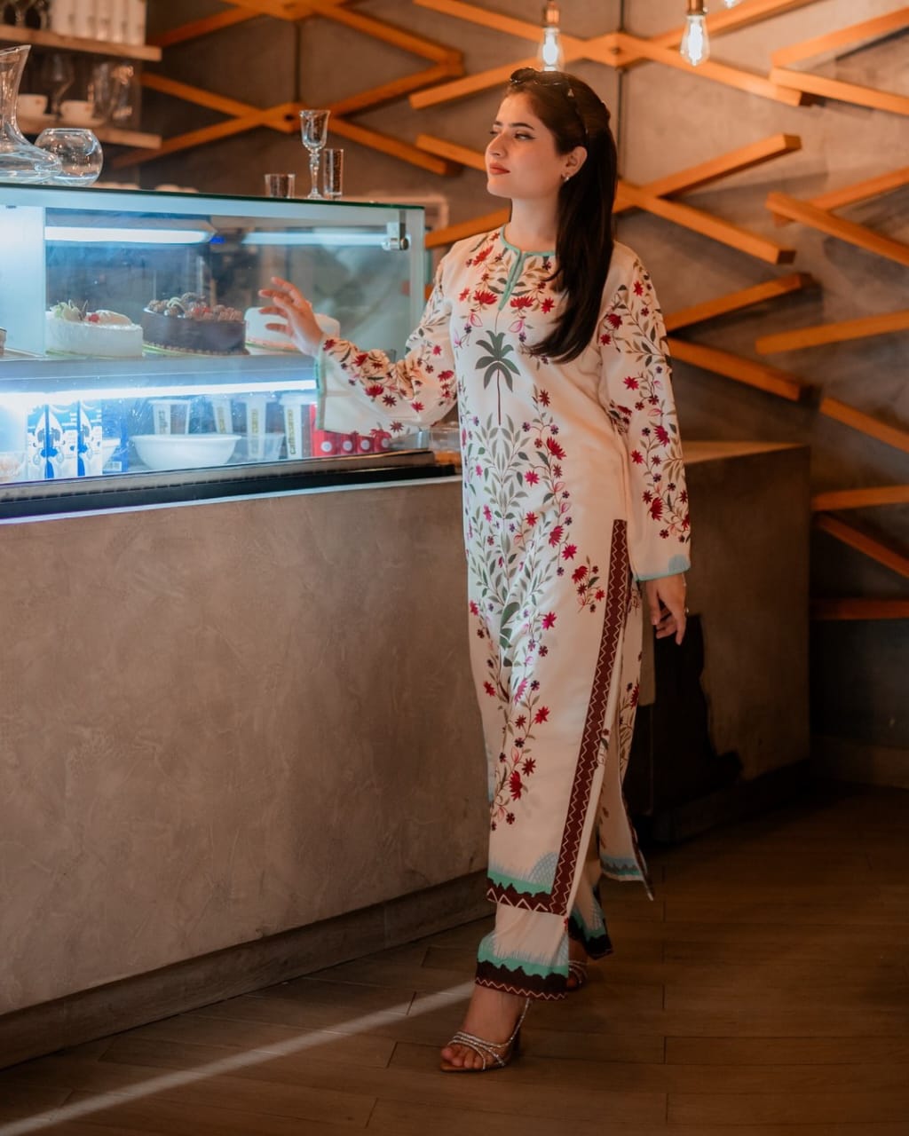 Palm BlooM 2 peice dress