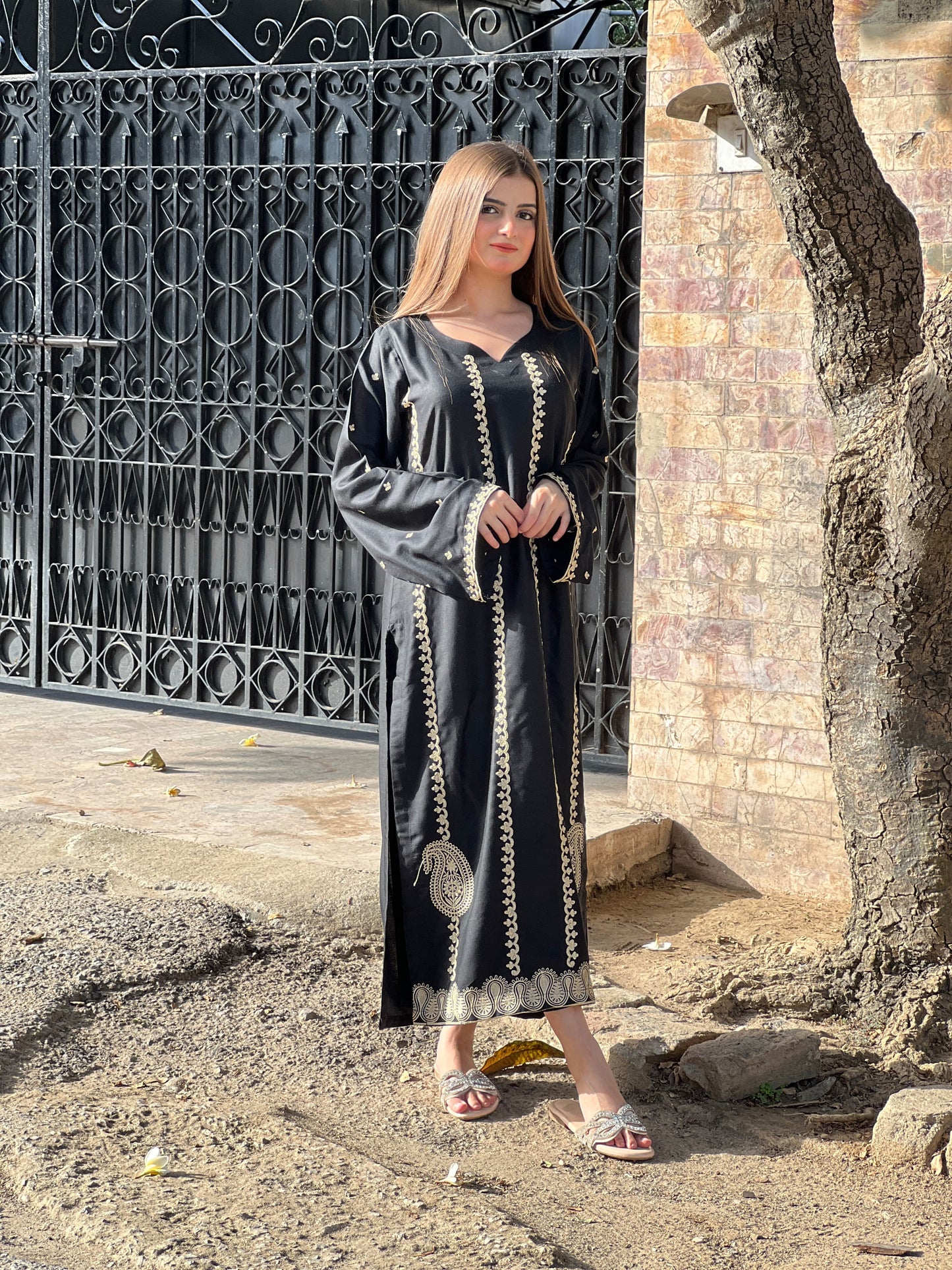 Ghazal Embroidery 2 peice dress